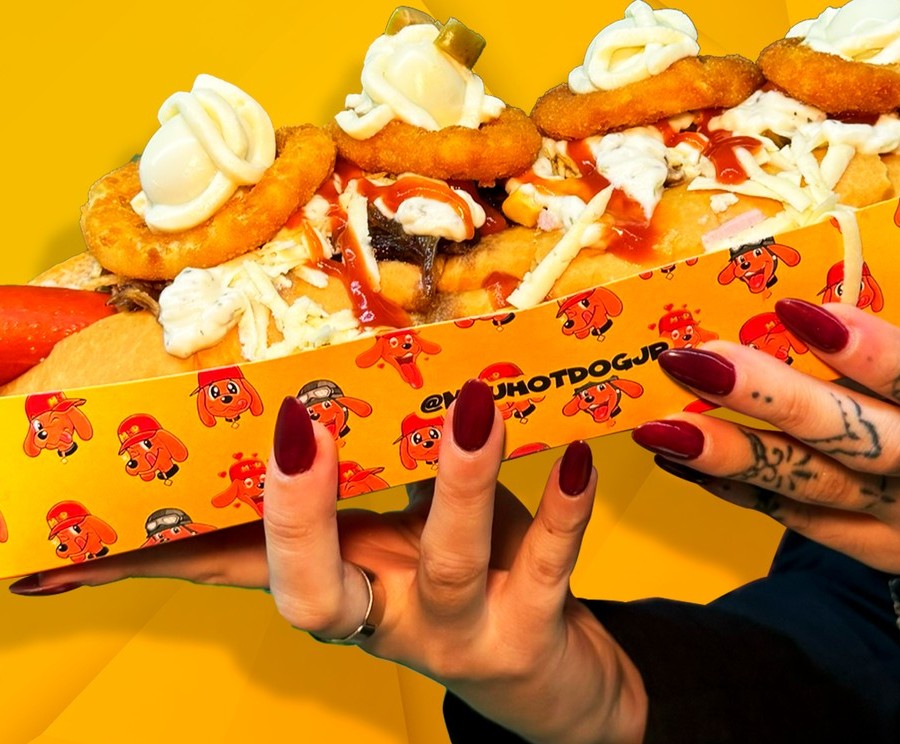 Barca recheada do Meu Hot Dog